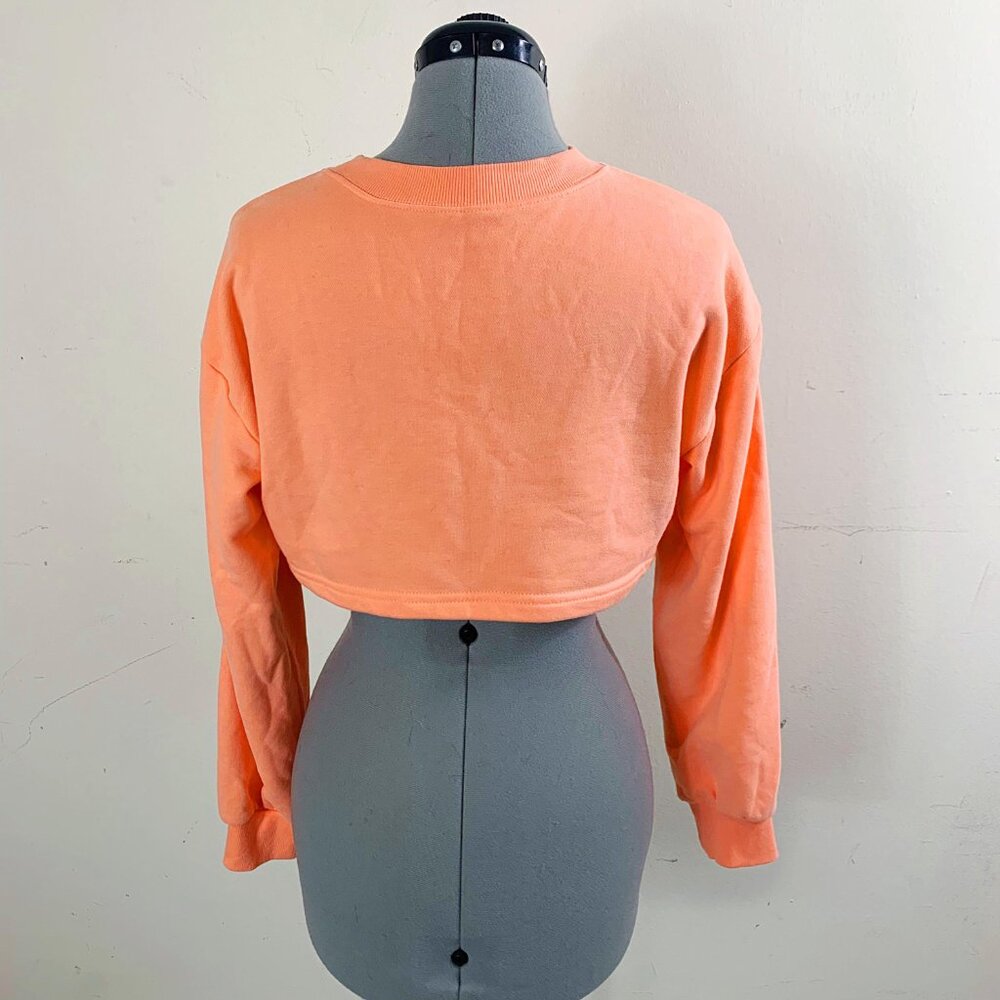 Ooak Upcycled Quilted Hexagon Patchwork Cropped S… - image 8